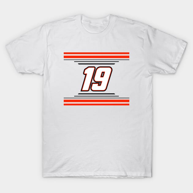 Martin Truex Jr #19 2024 NASCAR Design T-Shirt by AR Designs 